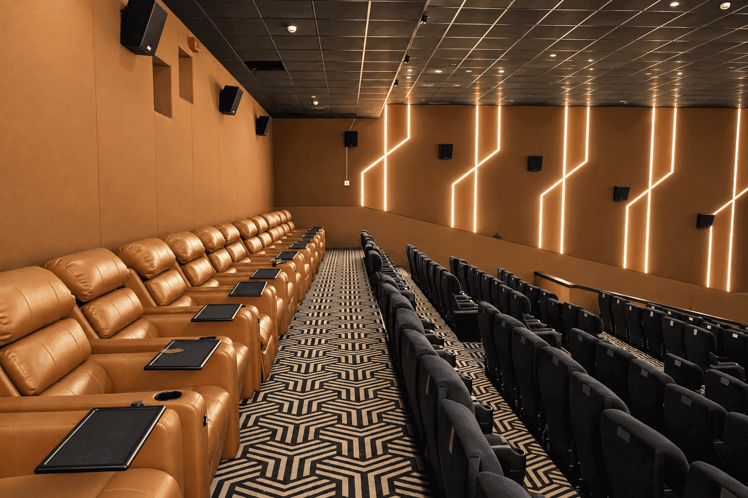 Seating & Recliners at DD Cinemas