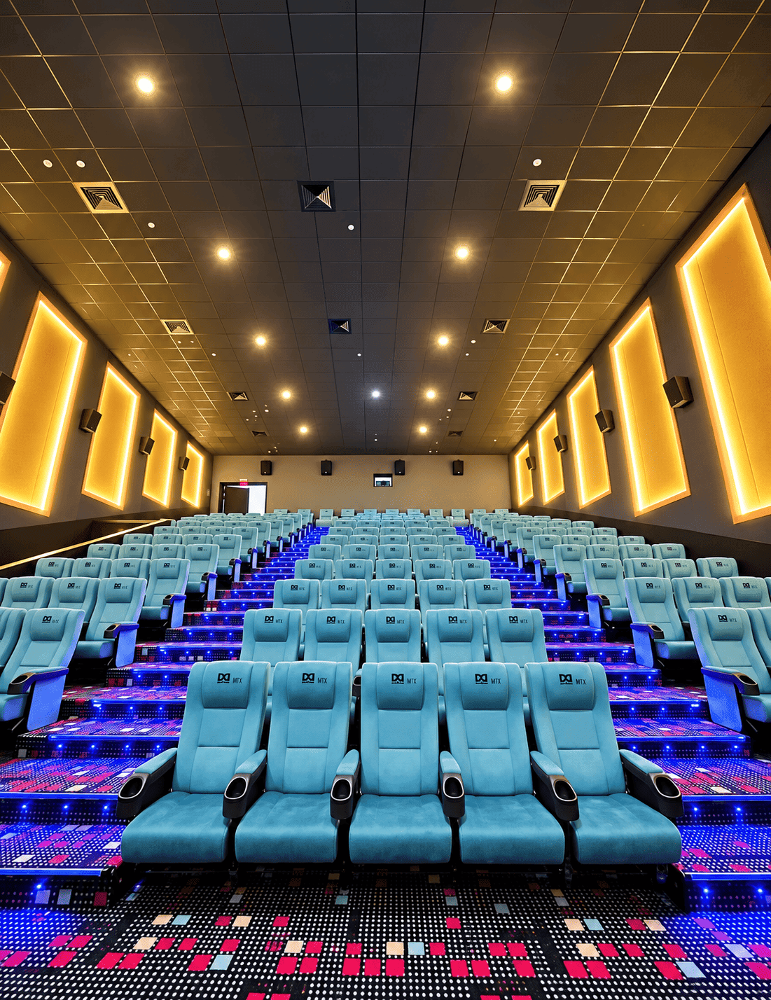 DD Cinemas auditorium, premium seating