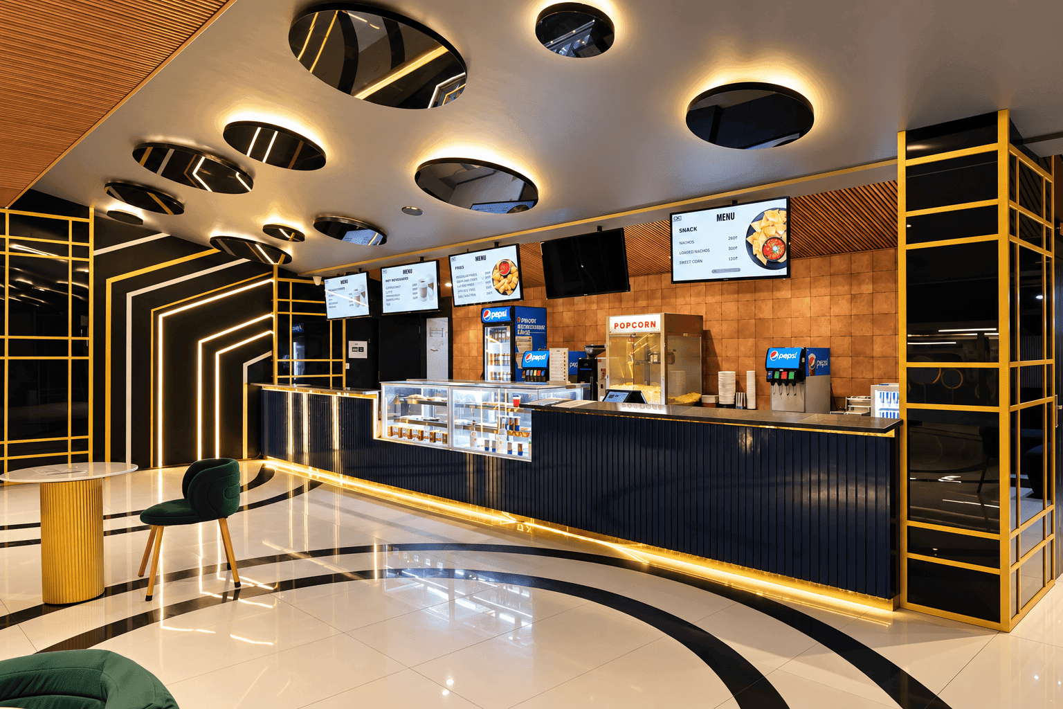 Café & Concessions at DD Cinemas
