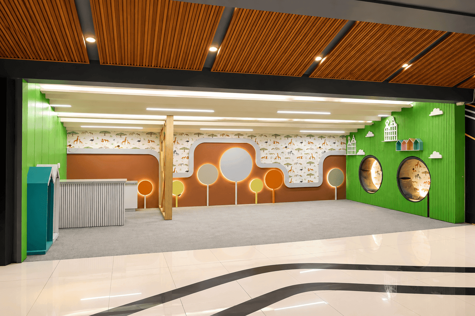 DD Cinemas kids' zone play area